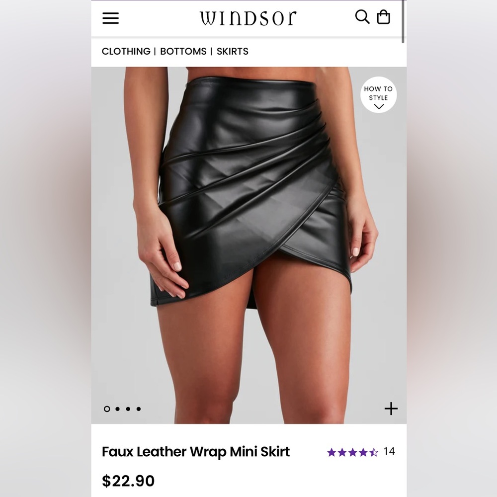 Black skirt - Windsor - never worn